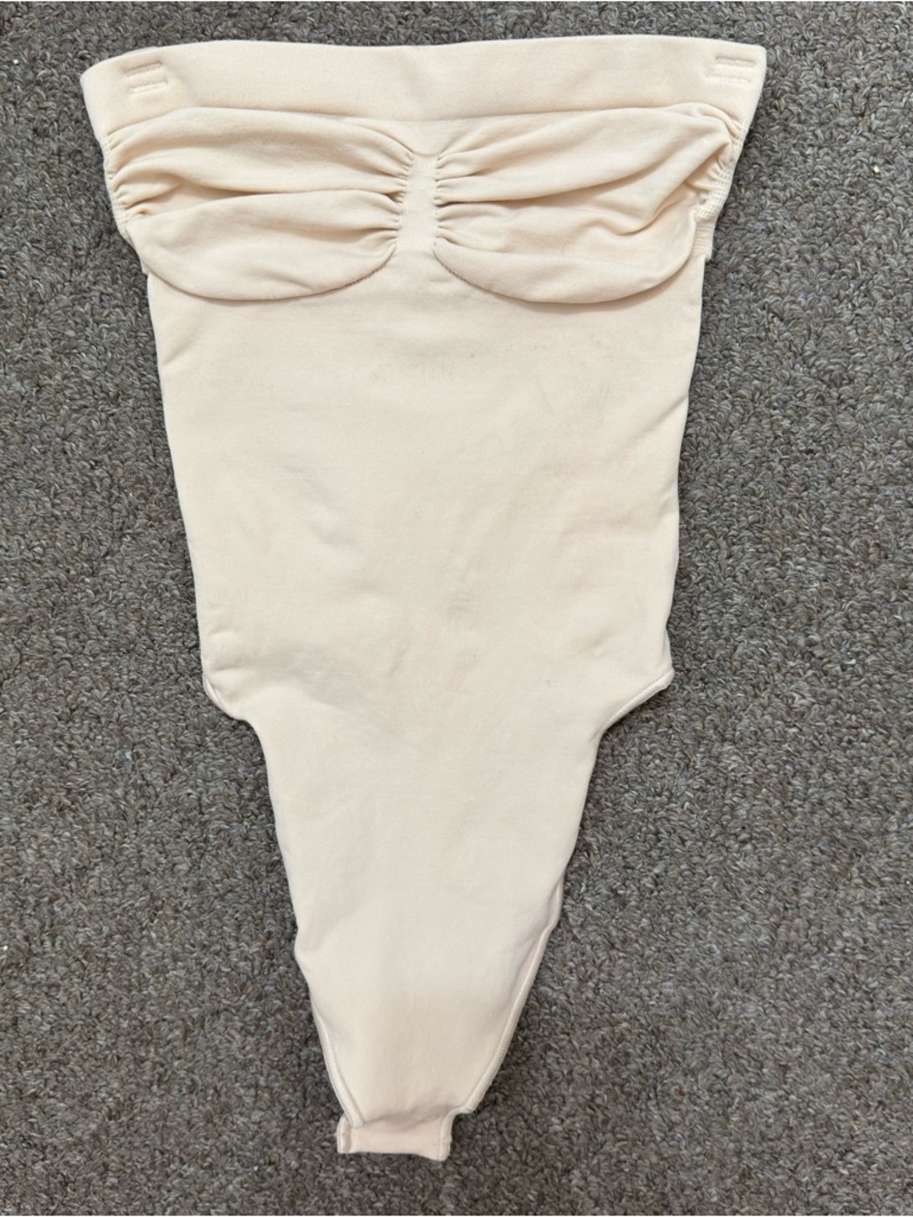 SKIMS Cream Scoop Neck Bodysuit